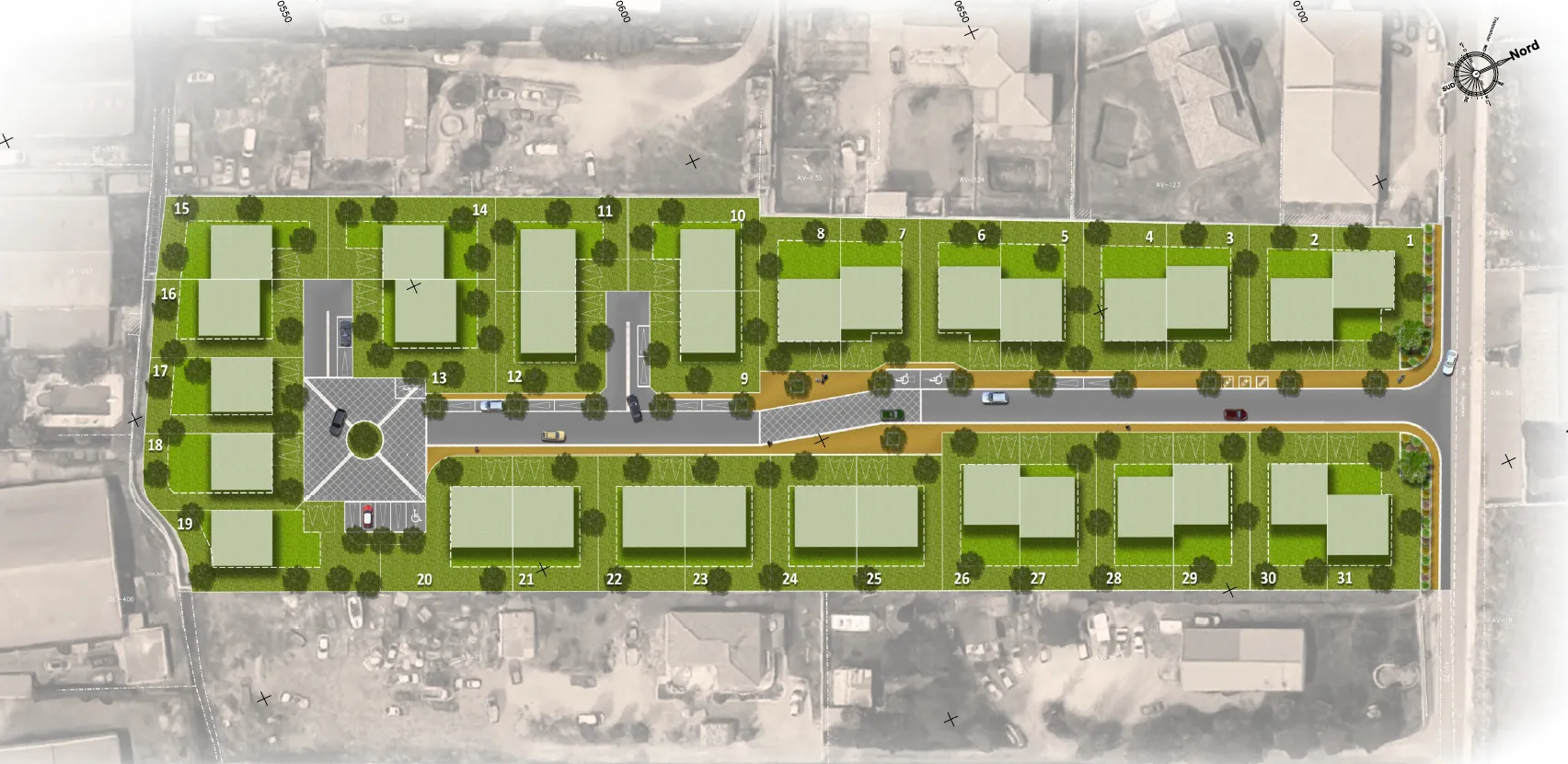 Numaa - lotissement Quercus Garden – terrains à bâtir à Pia près de Perpignan