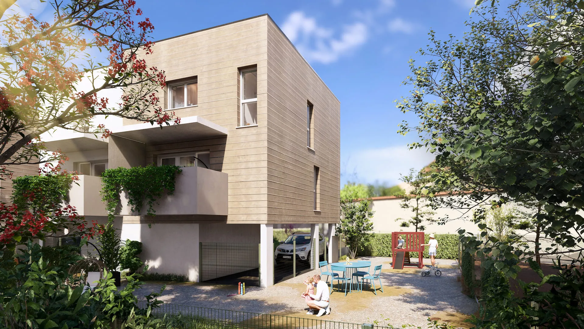 Numaa - Résidence Mas des Caroubiers – maisons neuves avec jardin et appartements neufs à Perpignan