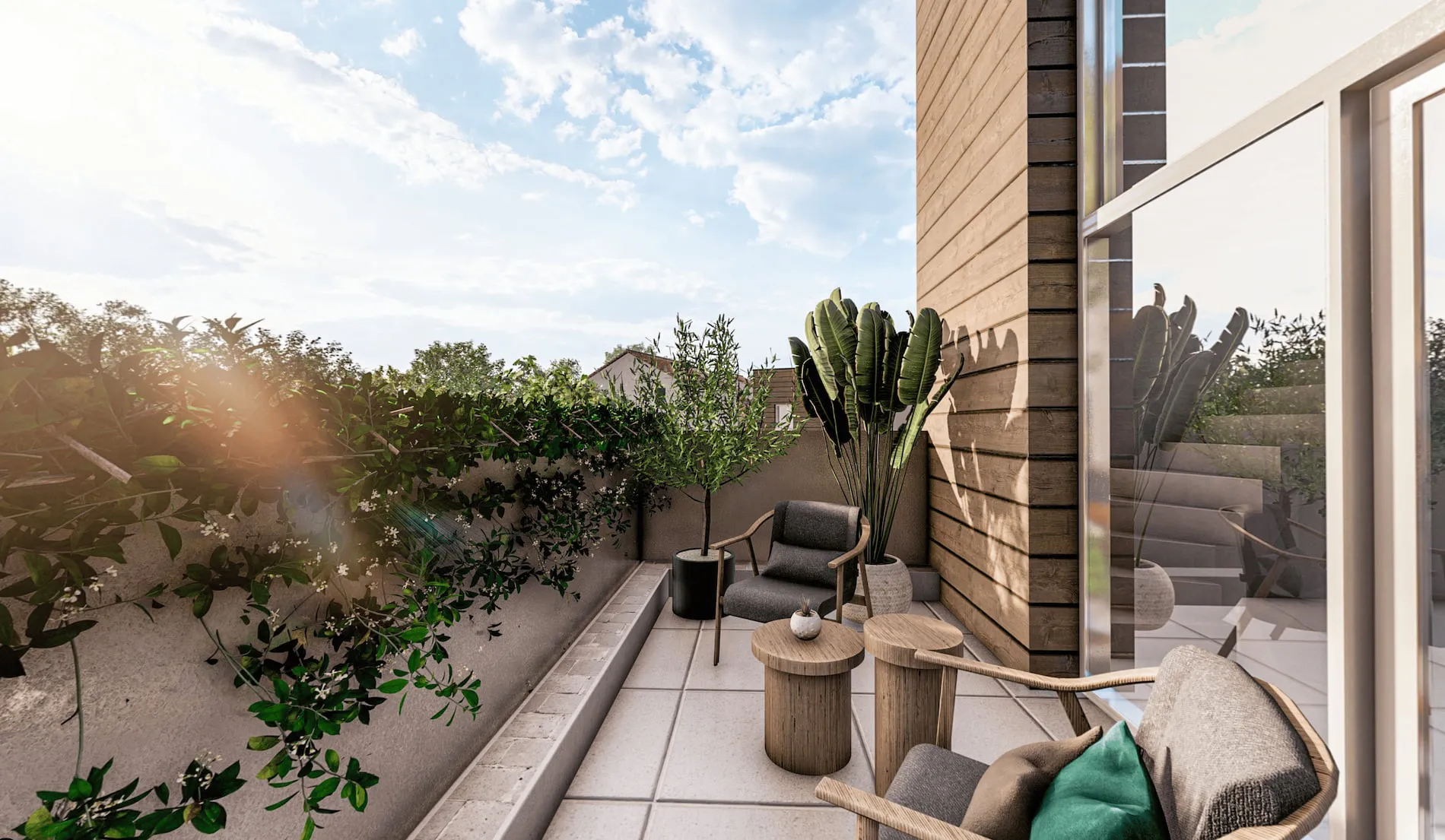 Numaa - Résidence Mas des Caroubiers – maisons neuves avec jardin et appartements neufs à Perpignan